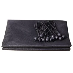 Black Polyester (PES) & PVC Garden Screen (H)1m (W)3m -Outlet Power Lawn Mower Store black polyester pes pvc garden screen h 1m w 3m5059340679921 07c