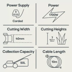 Bosch AdvancedRotak 650 Corded Rotary Lawnmower -Outlet Power Lawn Mower Store bosch advancedrotak 650 corded rotary lawnmower4059952526621 01t EN bq