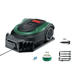 Bosch Indego M 700 Cordless Robotic Lawnmower -Outlet Power Lawn Mower Store bosch indego m 700 cordless robotic lawnmower4059952566924 08c bq