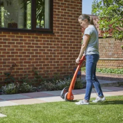 Flymo Contour XT 300W Corded Grass Trimmer -Outlet Power Lawn Mower Store flymo contour xt 300w corded grass trimmer7391736970686 01i bq