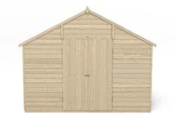 Forest Garden 10x10 Ft Apex Overlap Wooden 2 Door 4 Windows Shed With Floor - Assembly Service Included -Outlet Power Lawn Mower Store forest garden 10x10 ft apex overlap wooden 2 door 4 windows shed with floor assembly service included5013053178027 02c bq