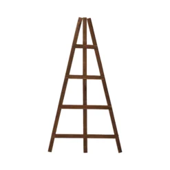 Forest Garden 4ft Fan Timber Trellis Panel (W)68cm X (H)120cm