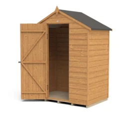 Forest Garden 5x3 Ft Apex Overlap Wooden Shed With Floor -Outlet Power Lawn Mower Store forest garden 5x3 ft apex overlap wooden shed with floor5013053177044 21c bq