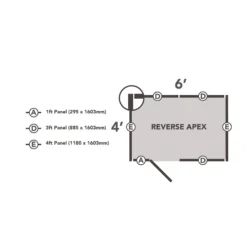 Forest Garden 6x4 Ft Reverse Apex Overlap Wooden Shed With Floor (Base Included) - Assembly Service Included -Outlet Power Lawn Mower Store forest garden 6x4 ft reverse apex overlap wooden shed with floor base included assembly service included5013053192917 02t