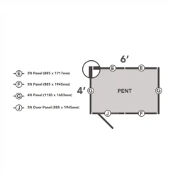 Forest Garden 6x4 Pent Dip Treated Shiplap Wooden Shed With Floor (Base Included) -Outlet Power Lawn Mower Store forest garden 6x4 pent dip treated shiplap wooden shed with floor base included 5013053193907 01i