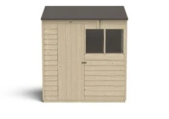 Forest Garden 6x4 Reverse Apex Pressure Treated Overlap Wooden Shed With Floor - Assembly Service Included -Outlet Power Lawn Mower Store forest garden 6x4 reverse apex pressure treated overlap wooden shed with floor assembly service included5013053178164 02c bq