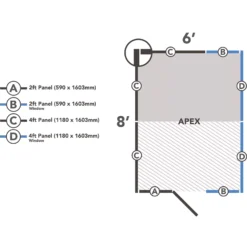 Forest Garden 8x6 Apex Dip Treated Shiplap Wooden Shed With Floor - Assembly Service Included -Outlet Power Lawn Mower Store forest garden 8x6 apex dip treated shiplap wooden shed with floor assembly service included5013053185100 01t