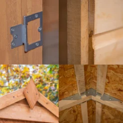 Forest Garden 8x6 Apex Dip Treated Shiplap Wooden Shed With Floor - Assembly Service Included -Outlet Power Lawn Mower Store forest garden 8x6 apex dip treated shiplap wooden shed with floor assembly service included5013053185100 36c