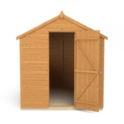 Forest Garden 8x6 Ft Apex Shiplap Wooden 2 Windows Shed With Floor (Base Included) - Assembly Service Included -Outlet Power Lawn Mower Store forest garden 8x6 ft apex shiplap wooden 2 windows shed with floor base included assembly service included5013053178744 06c bq