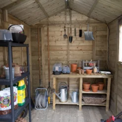 Forest Garden Timberdale 8x6 Ft Apex Tongue & Groove Wooden Shed With Floor -Outlet Power Lawn Mower Store forest garden timberdale 8x6 ft apex tongue groove wooden shed with floor5013053188941 02i bq