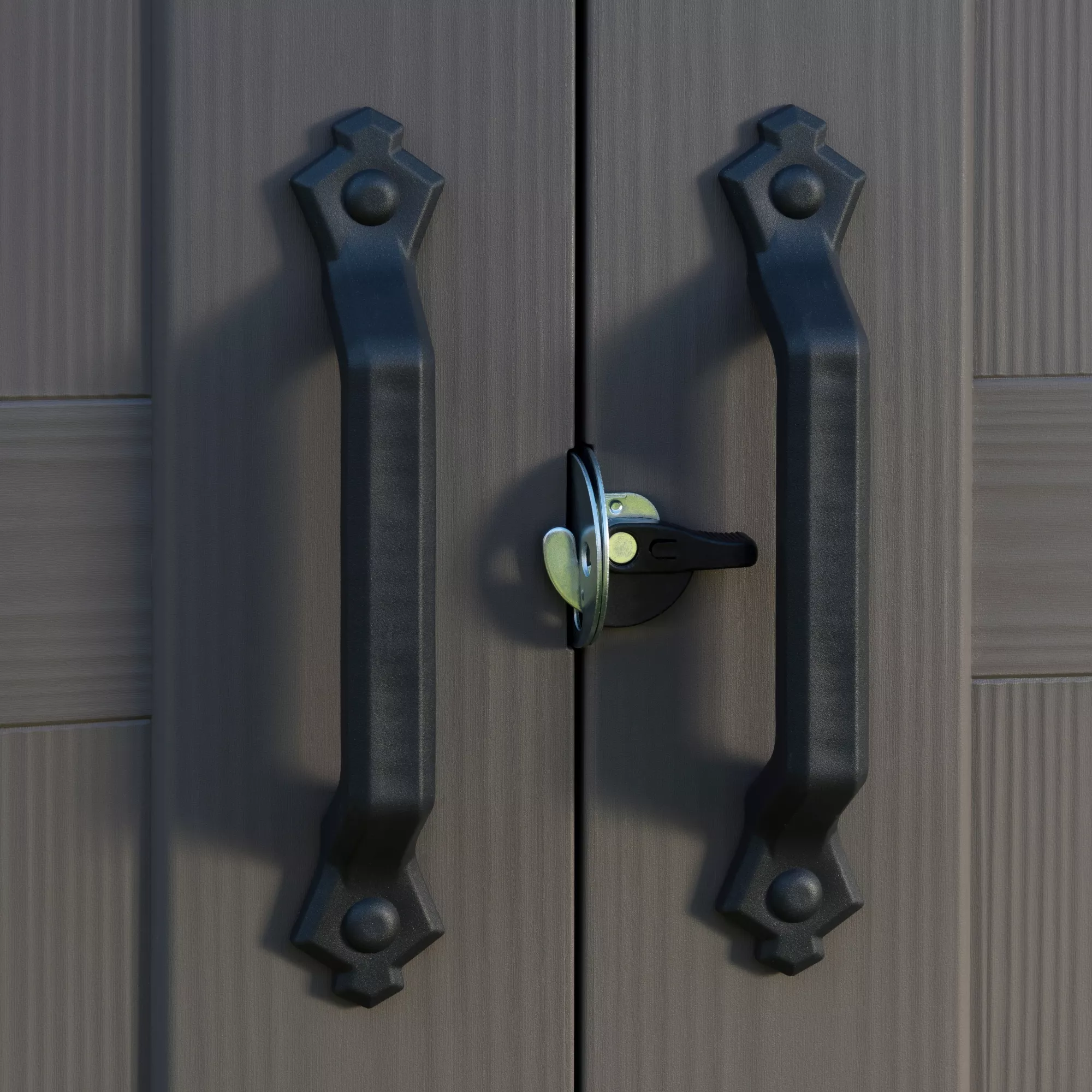 Keter Factor 8x8 Apex Beige Plastic Shed With Floor 12 Keter Factor 8x8 Apex Beige Plastic Shed With Floor - Image 12