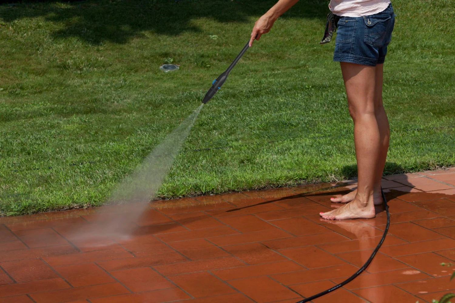 Mac Allister Corded Pressure Washer 1.3kW MPWP100D-3 - Image 8