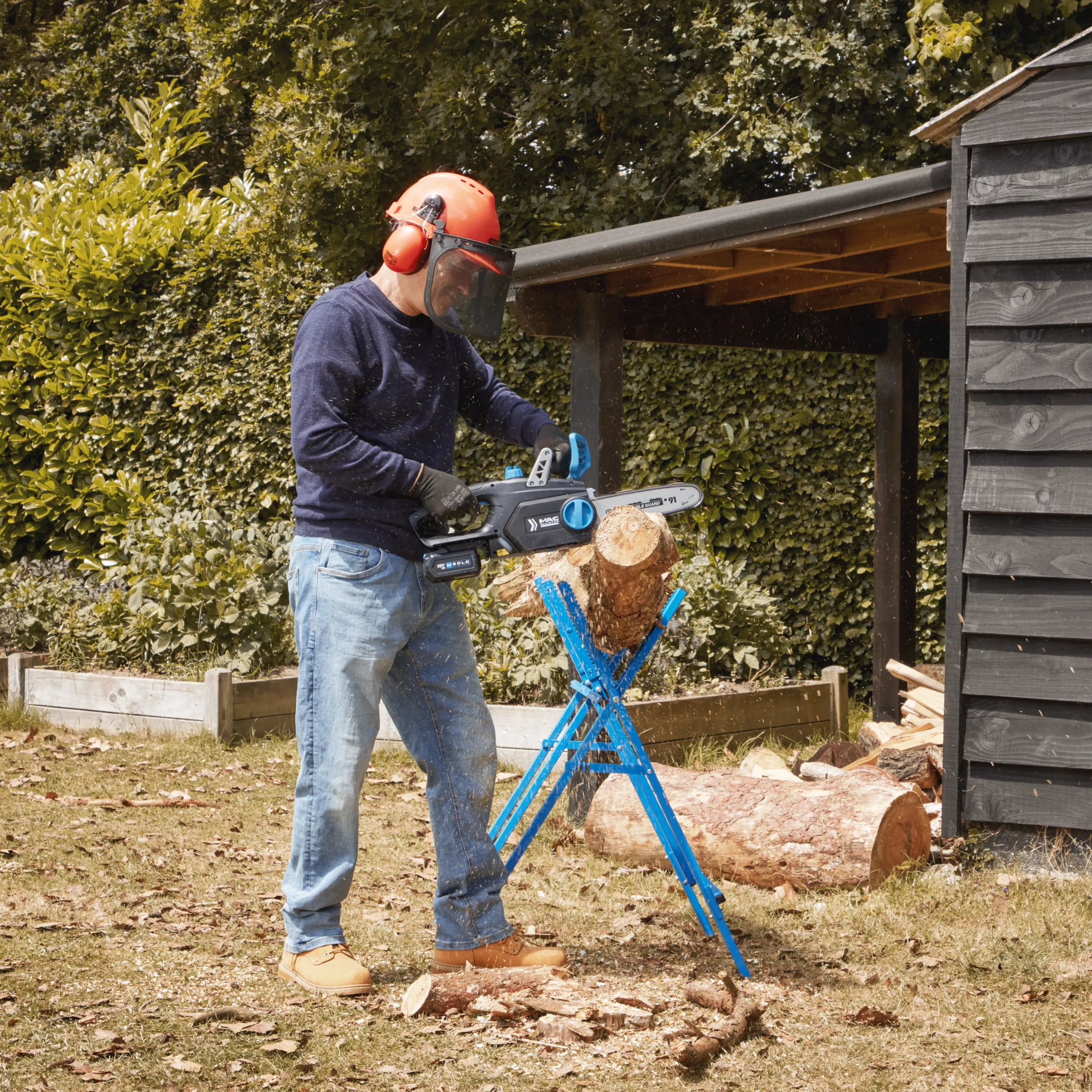 Mac Allister MCS1825-Li 18V Cordless 254mm Chainsaw - Image 7