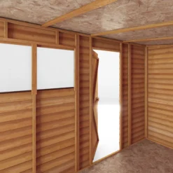 Mercia 10x6 Ft Pent Overlap Wooden 2 Windows Shed With Floor -Outlet Power Lawn Mower Store mercia 10x6 ft pent overlap wooden 2 windows shed with floor5029442075167 05c