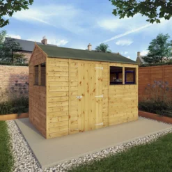 Mercia 10x6 Ft Reverse Apex Tongue & Groove Wooden 4 Windows Shed With Floor -Outlet Power Lawn Mower Store mercia 10x6 ft reverse apex tongue groove wooden 4 windows shed with floor5029442006567 01i bq