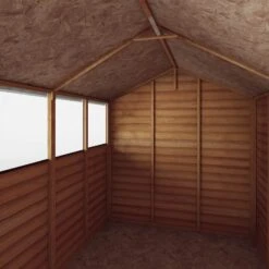 Mercia 8x6 Ft Apex Overlap Wooden 2 Door 4 Windows Shed With Floor -Outlet Power Lawn Mower Store mercia 8x6 ft apex overlap wooden 2 door 4 windows shed with floor5029442075129 05c