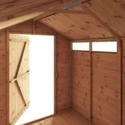 Mercia 8x6 Ft Apex Shiplap Wooden 2 Windows Shed With Floor -Outlet Power Lawn Mower Store mercia 8x6 ft apex shiplap wooden 2 windows shed with floor5029442006529 03c