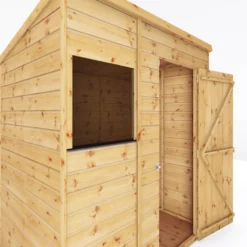 Mercia Premium 6x4 Ft Pent Shiplap Wooden Shed With Floor -Outlet Power Lawn Mower Store mercia premium 6x4 ft pent shiplap wooden shed with floor5029442006635 04c