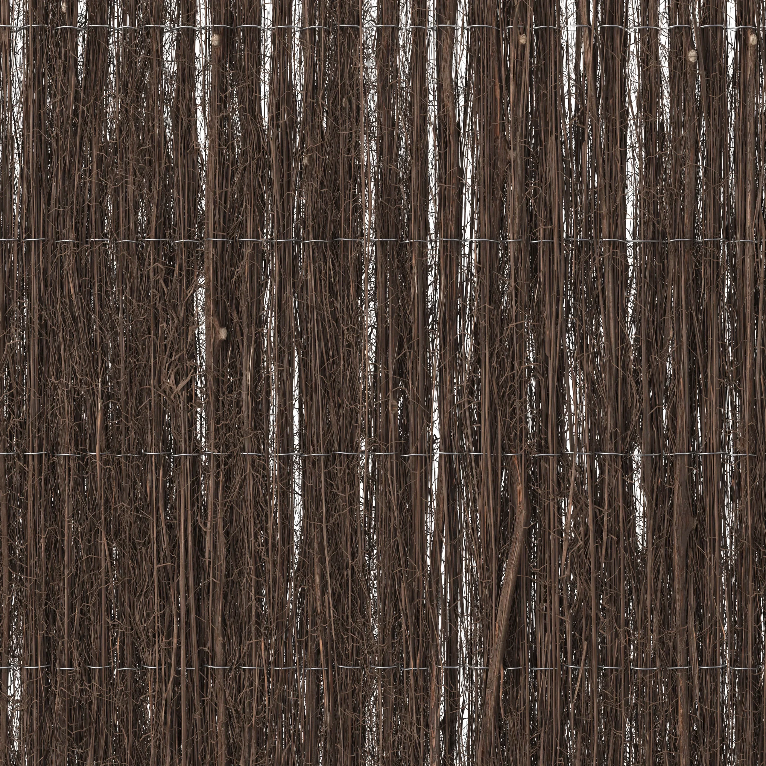 Natural Brushwood Garden Screen (H)1m (W)3m 4 Natural Brushwood Garden Screen (H)1m (W)3m - Image 4