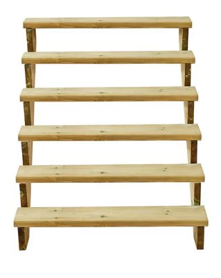 Richard Burbidge Redwood Deck Step (W)1066mm (T)40mm, Set Of 8 1 Richard Burbidge Redwood Deck Step (W)1066mm (T)40mm, Set Of 8