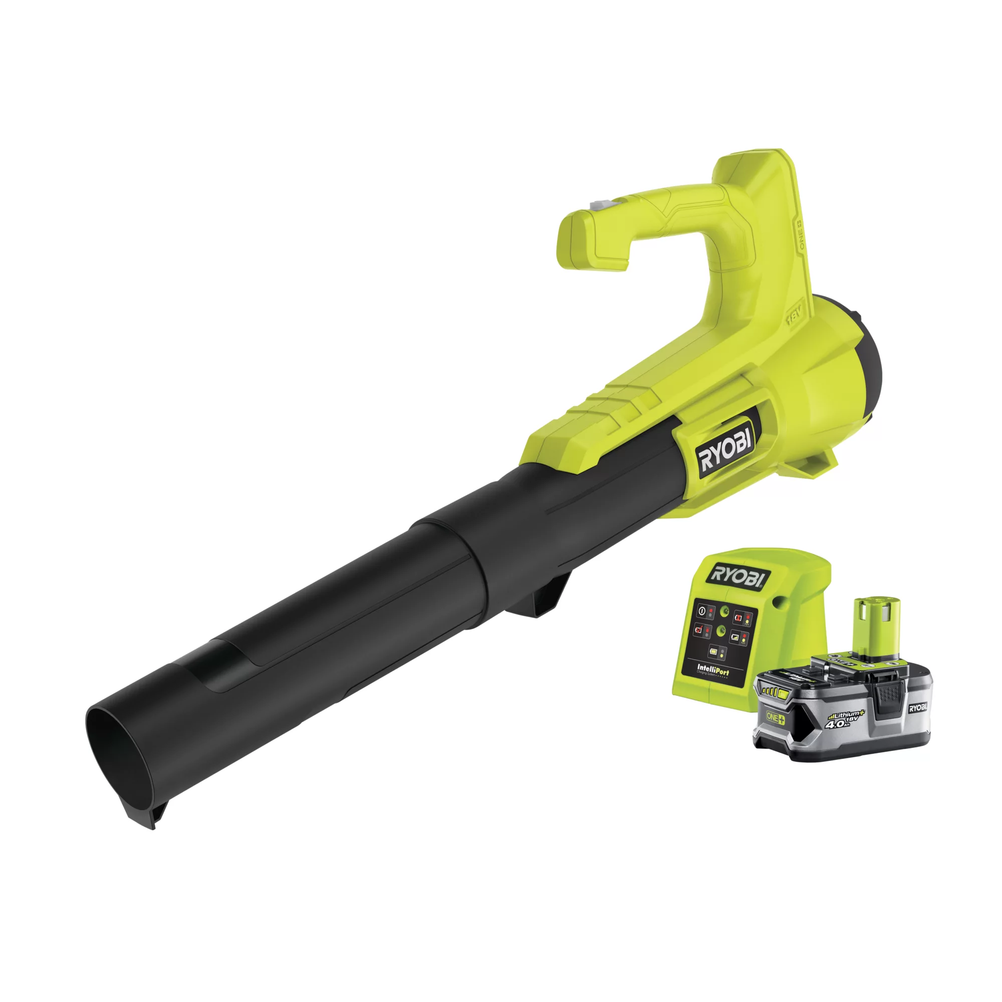 Ryobi ONE+ Cordless 18V RY18BLA-140 Blower 1 Ryobi ONE+ Cordless 18V RY18BLA-140 Blower