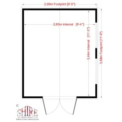 Shire Bison 14x10 Glass Apex Shiplap Wooden Workshop - Base Not Included -Outlet Power Lawn Mower Store shire bison 14x10 glass apex shiplap wooden workshop base not included5019804119097 02t bq