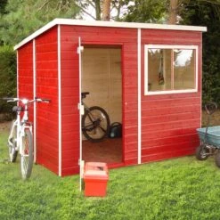Shire Caldey 8x6 Ft Pent Shiplap Wooden 2 Windows Shed With Floor -Outlet Power Lawn Mower Store shire caldey 8x6 ft pent shiplap wooden 2 windows shed with floor5019804668403 03i bq