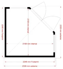 Shire Murrow 8x8 Ft Pent Shiplap Wooden Shed With Floor - Assembly Service Included -Outlet Power Lawn Mower Store shire murrow 8x8 ft pent shiplap wooden shed with floor assembly service included5019804080885 18bq
