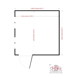 Shire Security Cabin 10x10 Ft Pent Shiplap Wooden Shed With Floor - Assembly Service Included -Outlet Power Lawn Mower Store shire security cabin 10x10 ft pent shiplap wooden shed with floor assembly service included5019804112234 03t