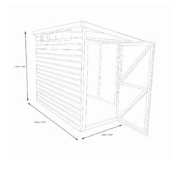 Shire Security Cabin 10x10 Ft Pent Shiplap Wooden Shed With Floor - Assembly Service Included -Outlet Power Lawn Mower Store shire security cabin 10x10 ft pent shiplap wooden shed with floor assembly service included5019804112234 04t