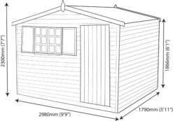Shire Security Cabin 10x6 Apex Shiplap Wooden Shed 14 Shire Security Cabin 10x6 Apex Shiplap Wooden Shed -Outlet Power Lawn Mower Store shire security cabin 10x6 apex shiplap wooden shed5019804953868 01t