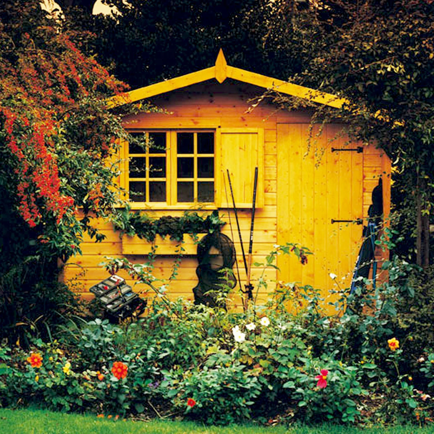 Shire Security Cabin 10x6 Apex Shiplap Wooden Shed 1 Shire Security Cabin 10x6 Apex Shiplap Wooden Shed