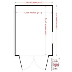 Shire Warwick 8x6 Ft Apex Shiplap Wooden Shed With Floor (Base Included) -Outlet Power Lawn Mower Store shire warwick 8x6 ft apex shiplap wooden shed with floor base included 5019804789528 02t
